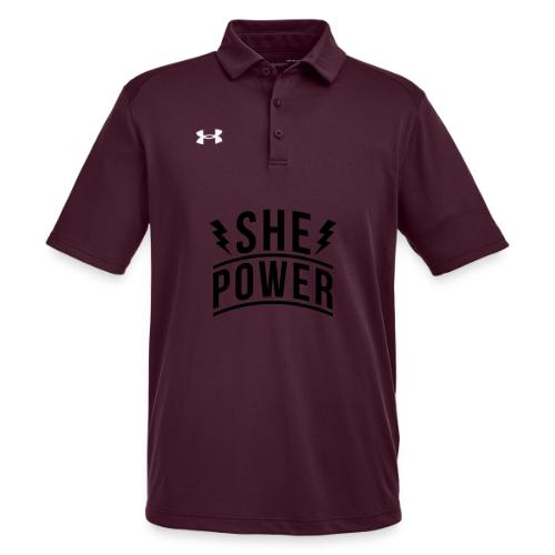 She Power - Under Armour Men's Tech Polo