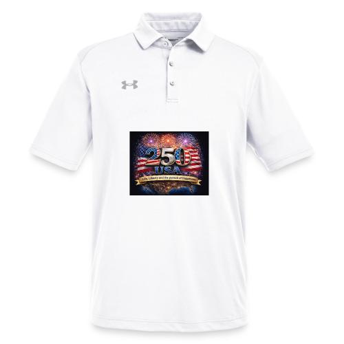 USA 250th Celebration - Under Armour Men's Tech Polo