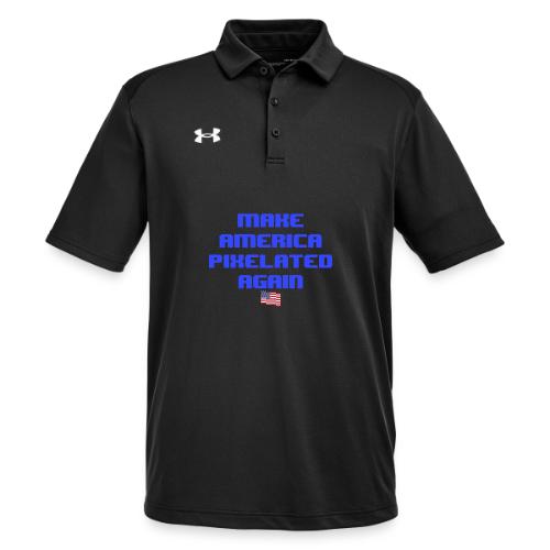 Pixelated America - Under Armour Men's Tech Polo