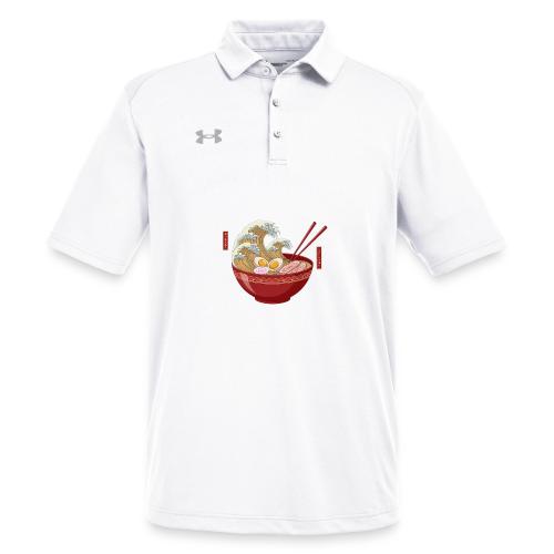 The Great Wave of Ramen - Under Armour Men's Tech Polo