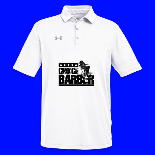 Choice Barber 5-Star Barber - Black - Under Armour Men's Tech Polo