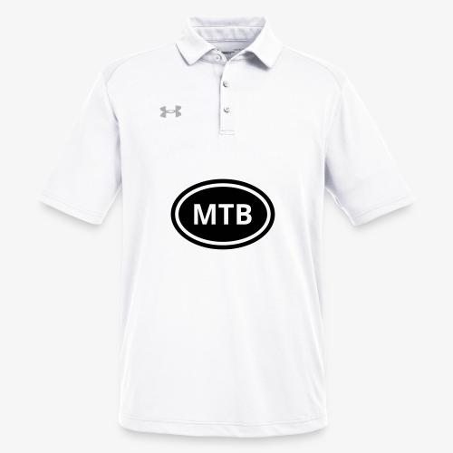 MTB Oval Logo - Under Armour Men's Tech Polo