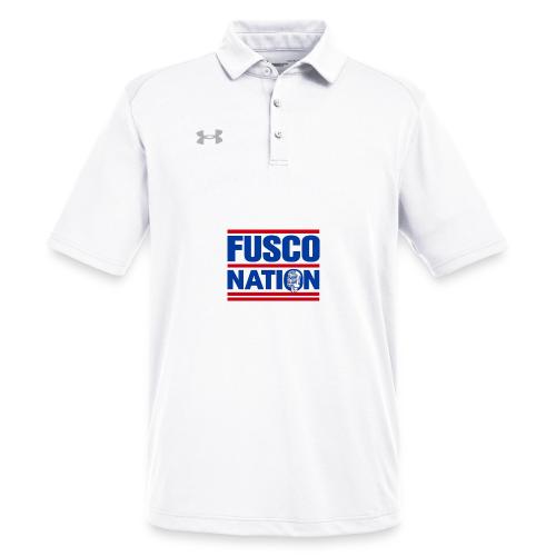 Fusco Nation with Mic (250th Show Commemorative) - Under Armour Men's Tech Polo