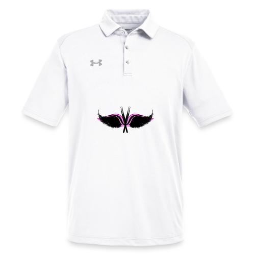 Lash Tweezer Wings black - Under Armour Men's Tech Polo