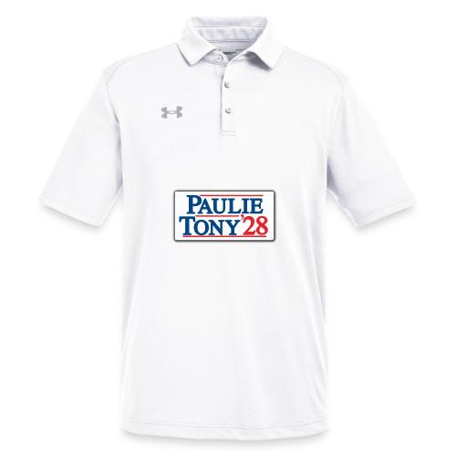 Paulie and Tony for Co-President 2028 - Under Armour Men's Tech Polo