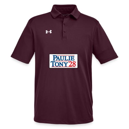 Paulie and Tony for Co-President 2028 - Under Armour Men's Tech Polo