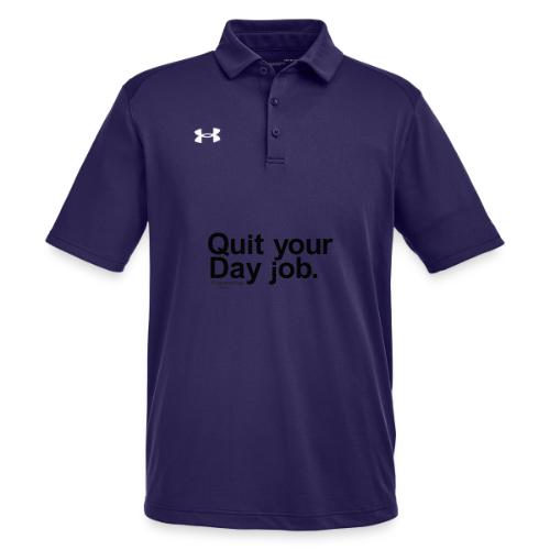 Day job in black - Under Armour Men's Tech Polo
