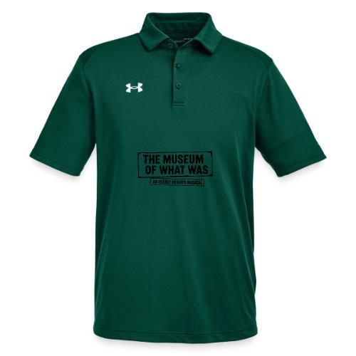 Museum of What Was Logo (Black) - Under Armour Men's Tech Polo