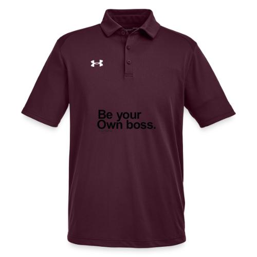 Boss in black - Under Armour Men's Tech Polo