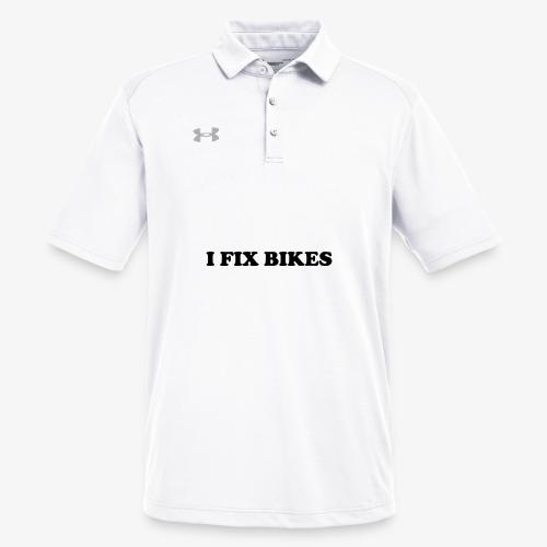 i fix bikes - Under Armour Men's Tech Polo