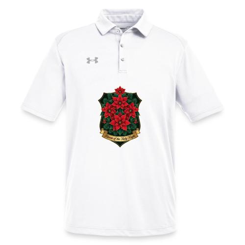 Poinsettia Crest T-Shirt - Under Armour Men's Tech Polo