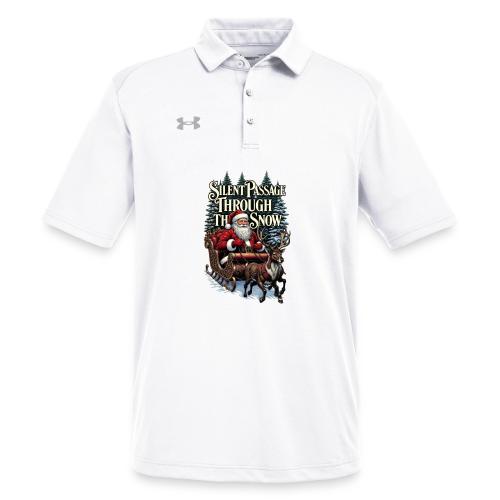Nostalgic Santa T-Shirt - Under Armour Men's Tech Polo