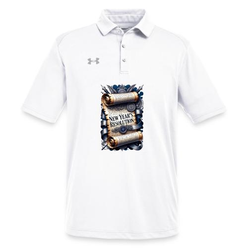 New Year's Resolution T-Shirt - Under Armour Men's Tech Polo