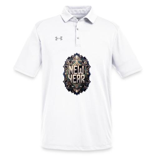 Evergreen New Year T-Shirt - Under Armour Men's Tech Polo