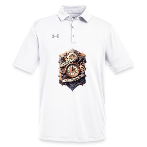 Ornate Clockwork T-Shirt - Under Armour Men's Tech Polo