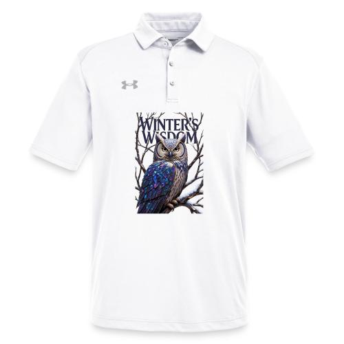 Crystalized Forest Owl T-Shirt - Under Armour Men's Tech Polo