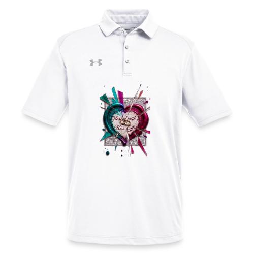 Sealed with a Kiss-Off T-Shirt - Under Armour Men's Tech Polo