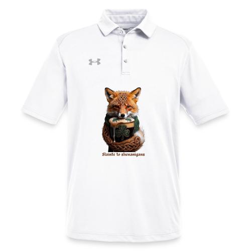 Sly Emerald Fox Toast T-Shirt - Under Armour Men's Tech Polo