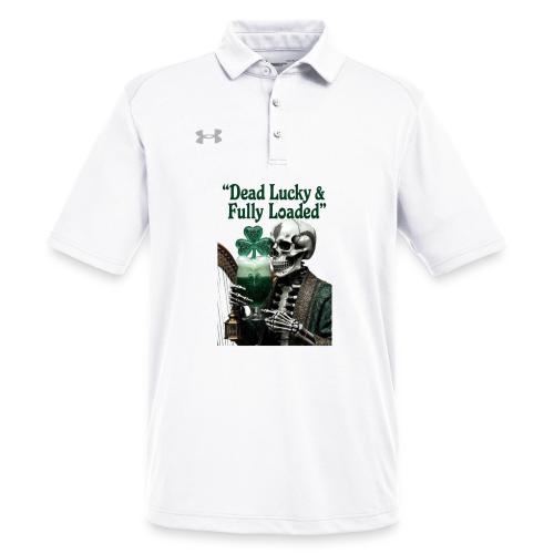 Lucky Skeleton Stout T-Shirt - Under Armour Men's Tech Polo
