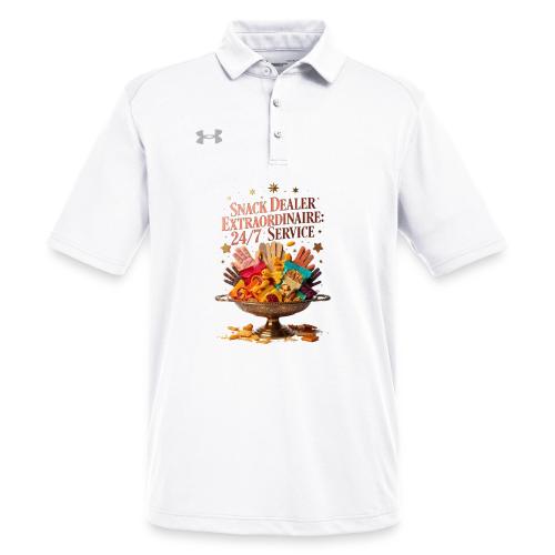 Snack Dealer Extraordinaire Tee, Mum Gift - Under Armour Men's Tech Polo