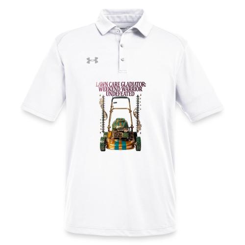 Lawn Care Gladiator T Shirt - Under Armour Men's Tech Polo
