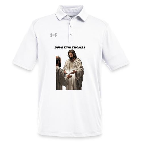 Doubting Thomas Resurrection T Shirt, Gift - Under Armour Men's Tech Polo