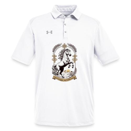 Year of the Horse Rearing T Shirt, Lunar New Year - Under Armour Men's Tech Polo