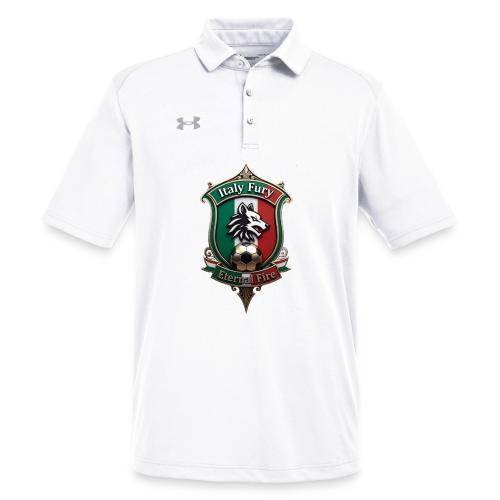 Italy heritage Wolf Fury Tee, Pride Badge Gift - Under Armour Men's Tech Polo