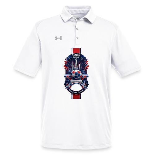 Paris Tower Legacy T Shirt, Soccer City Pride Gift - Under Armour Men's Tech Polo