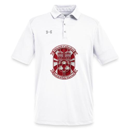 Munich Cathedral T Shirt, German Football Fan Gift - Under Armour Men's Tech Polo