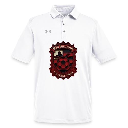 Flamengo Scarlet Summit T-Shirt, Football Gift - Under Armour Men's Tech Polo