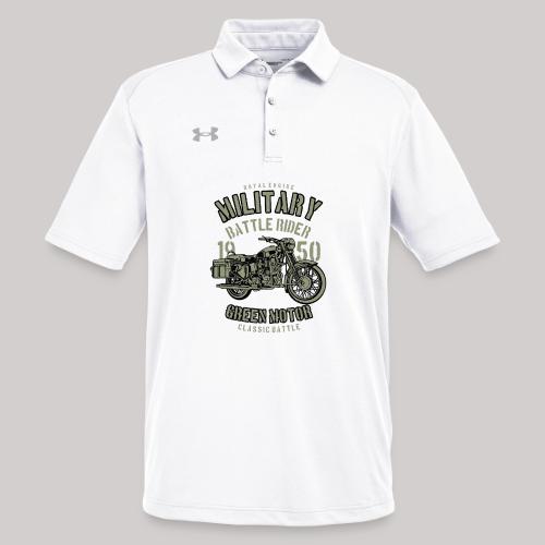 Military Battle Rider - Under Armour Men's Tech Polo