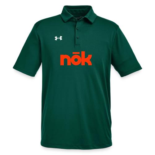 nōk Red - Under Armour Men's Tech Polo