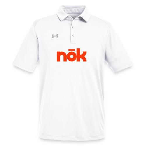 nōk Red - Under Armour Men's Tech Polo