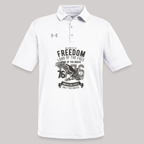 Welcome To The Freedom - Under Armour Men's Tech Polo