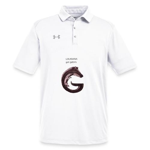 Louisiana gator - Under Armour Men's Tech Polo
