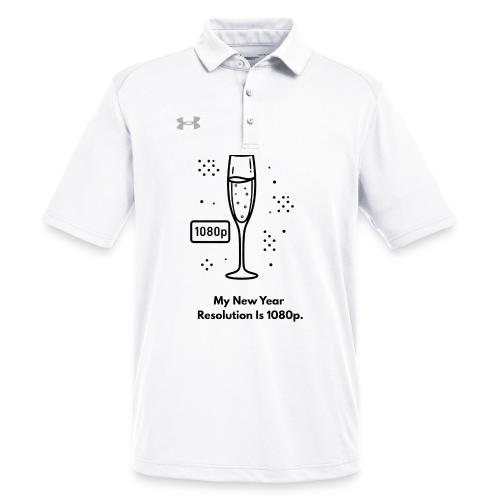 My New Year Resolution Is 1080p T-Shirt - Under Armour Men's Tech Polo