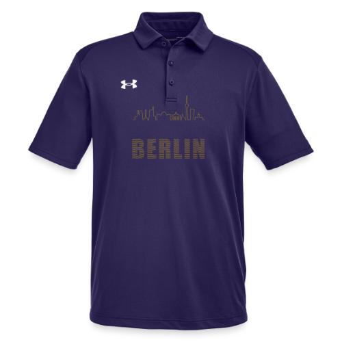 Skyline of Berlin - Under Armour Men's Tech Polo