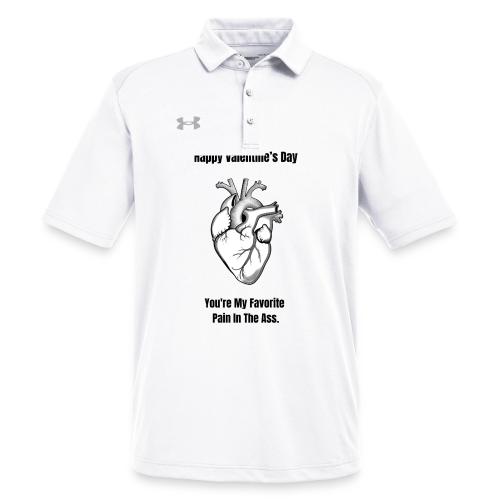 I'm Glad I Swiped Right T-Shirt | Funny Valentine - Under Armour Men's Tech Polo