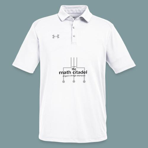 Abstract Math Citadel - Under Armour Men's Tech Polo