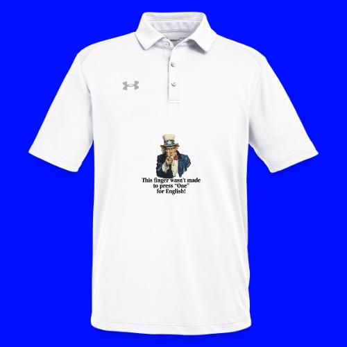 Uncle Sam - Finger - Under Armour Men's Tech Polo