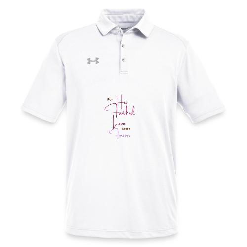 HisFaithFulLove - Under Armour Men's Tech Polo