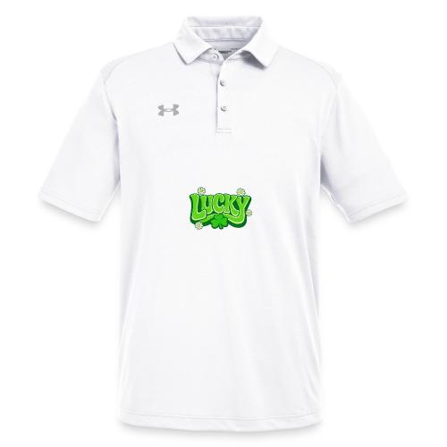 Lucky 70s Retro T-Shirt - Under Armour Men's Tech Polo