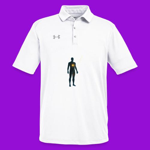 Glowing Chest Personl - Under Armour Men's Tech Polo