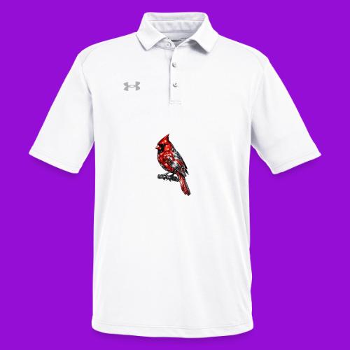 Silver Cardinal - Under Armour Men's Tech Polo