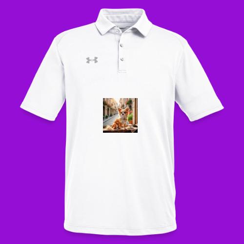 Morning coffee Chihuahua - Under Armour Men's Tech Polo