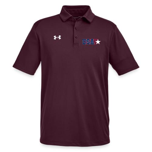 Star Stripe USA - Under Armour Men's Tech Polo