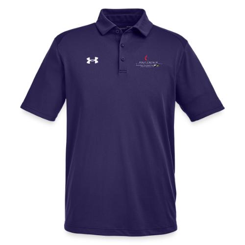 FUMCSD Logo (white text) - Under Armour Men's Tech Polo