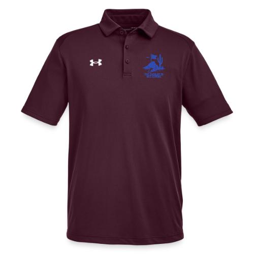 The Cavalry is Not Coming - Blue - Under Armour Men's Tech Polo