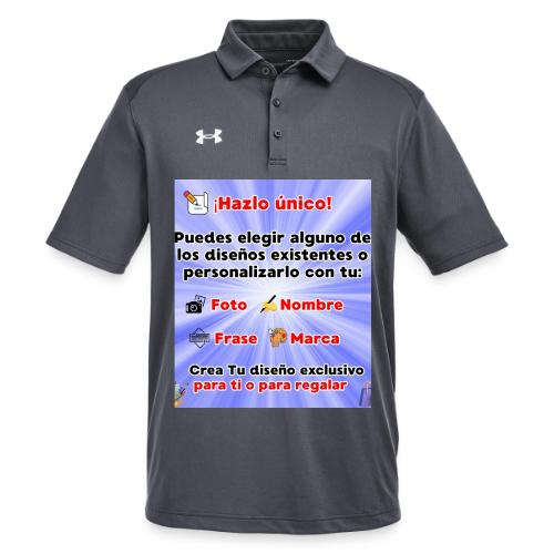 Personalized Souvenirs with Photo, Phrase, Design - Under Armour Men's Tech Polo
